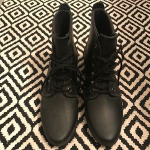 Loeffler Randall Lace Up Rain Boots